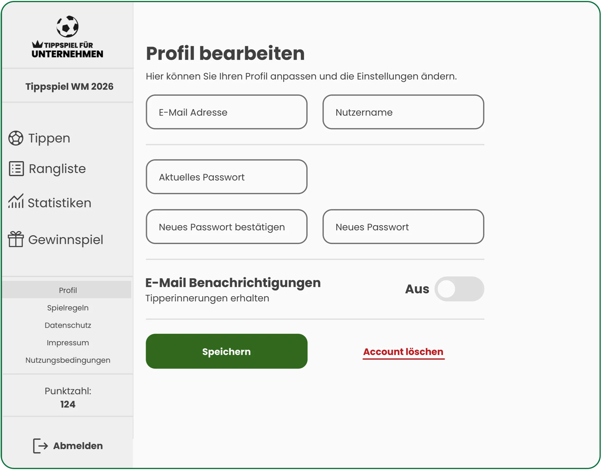 profil bearbeiten 2026